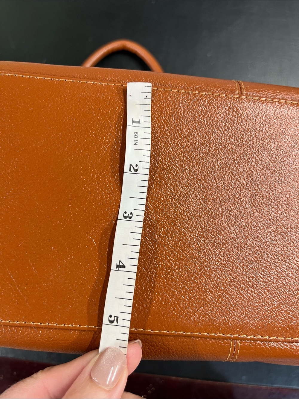 Faux leather bag with SW style accents - Picture 12 of 12